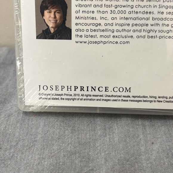 Joseph Prince The Power of the Cross New 3 DVD Set Sealed FS Benefits Charity - Picture 5 of 6